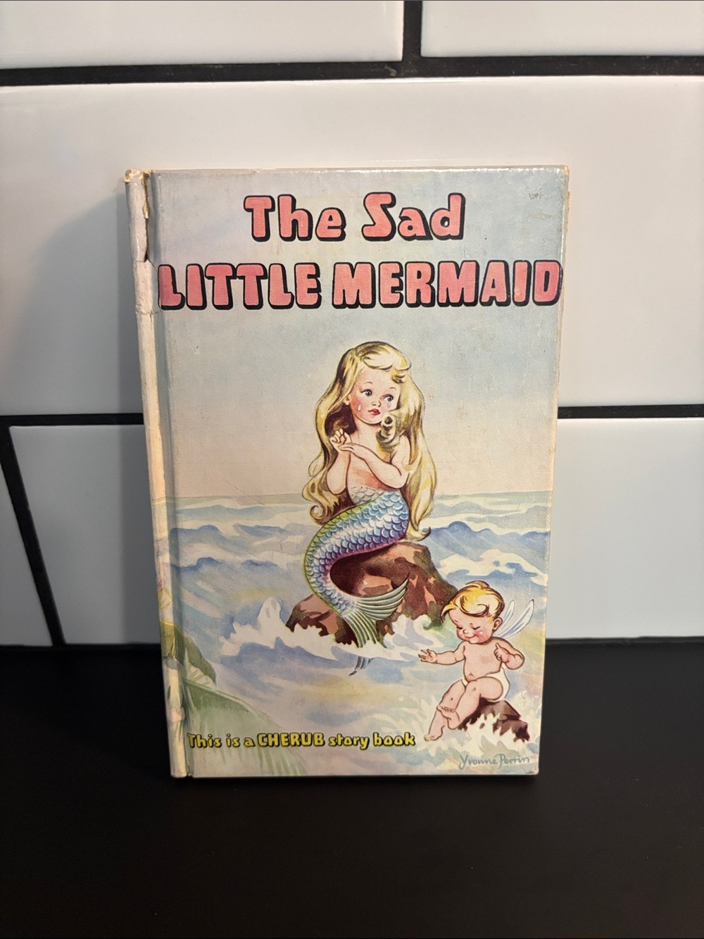 Vintage 50’s The Sad Little Mermaid Illustrated Book